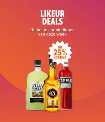 Likeur Deals. Nu extra voordelig